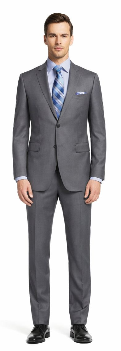 ENZO 150’s Super Wool 2-Button Suits in 6 Solid Fabrics Colors by Usamensoutlet