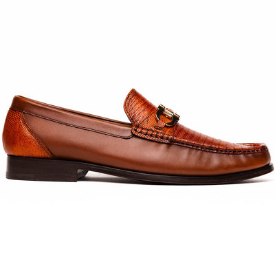Marco Di Milano Enzo Cognac Leather Dress Shoe