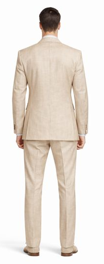 Enzo White, Khaki or Blue Linen Suits/ Free Shipping by Usamensoutlet