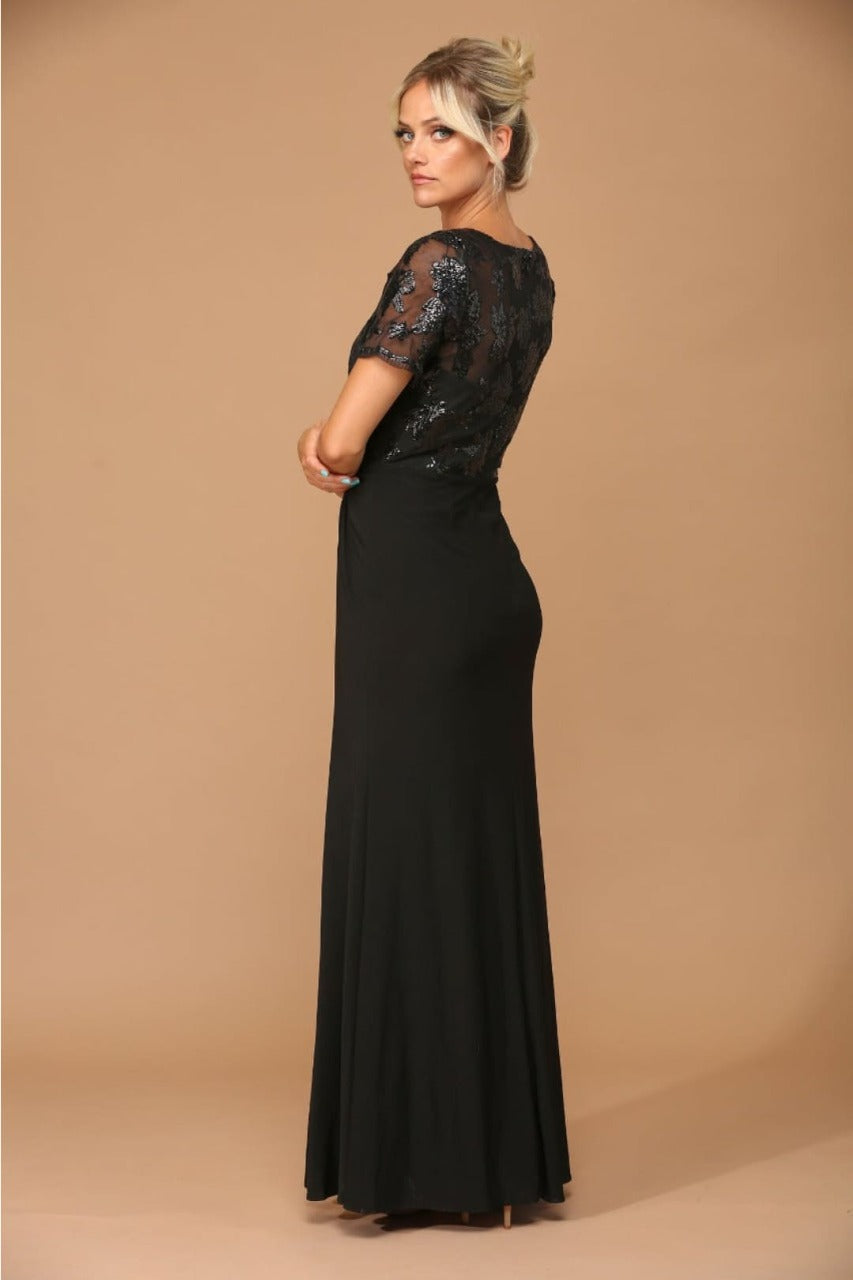 Eva USA 3439 Sequin Mother of the Bride Dress