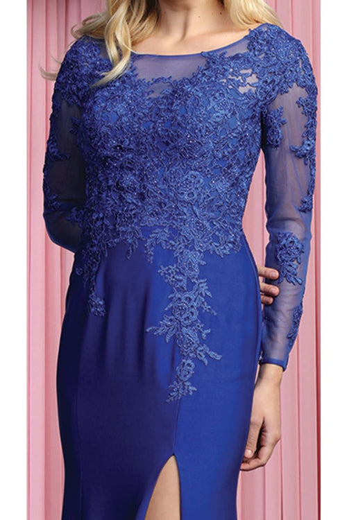 Evening Gown Long Sleeve