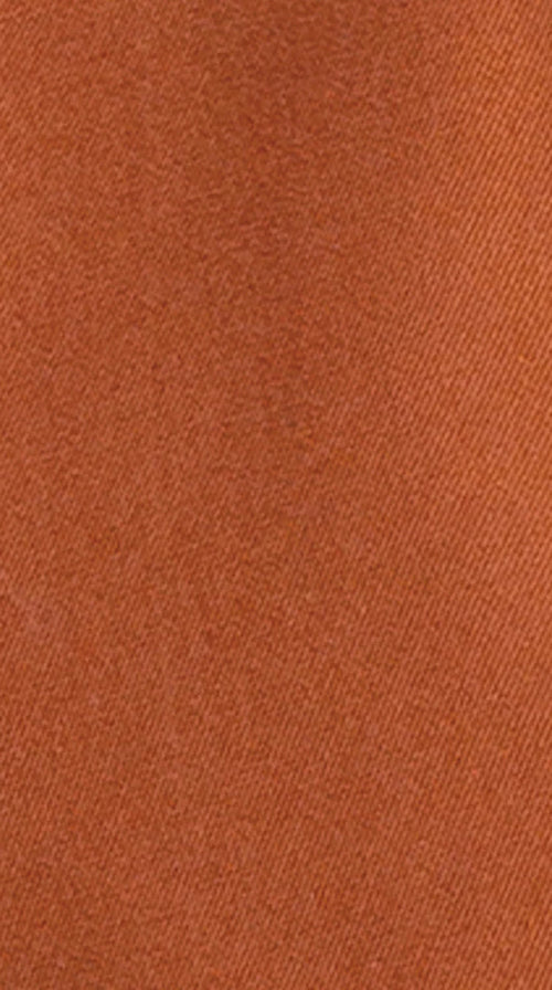 Men's Rust Solid Three Piece Suit