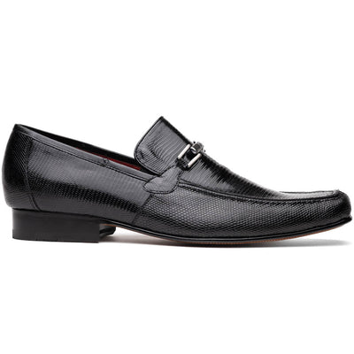 Marco_Di_Milano Fabro-Liz Black Leather Luxury Shoe