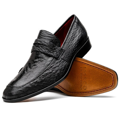 Marco_Di_Milano Fangio Black Leather Luxury Shoe