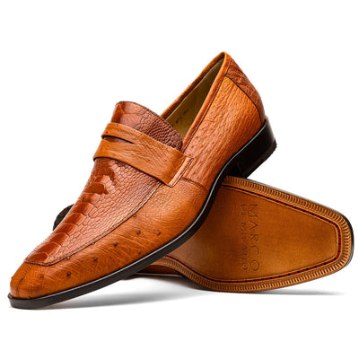 Marco_Di_Milano Fangio Cognac Leather Luxury Shoe