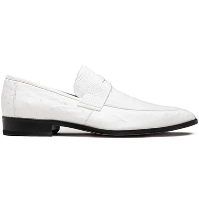 Marco_Di_Milano Fangio White Leather Luxury Shoe
