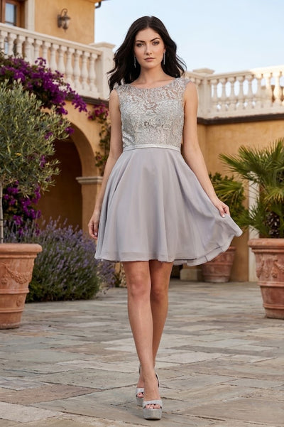 Dama Dresses for Quinceanera in Silver Style MQ1814 Quince Outfit
