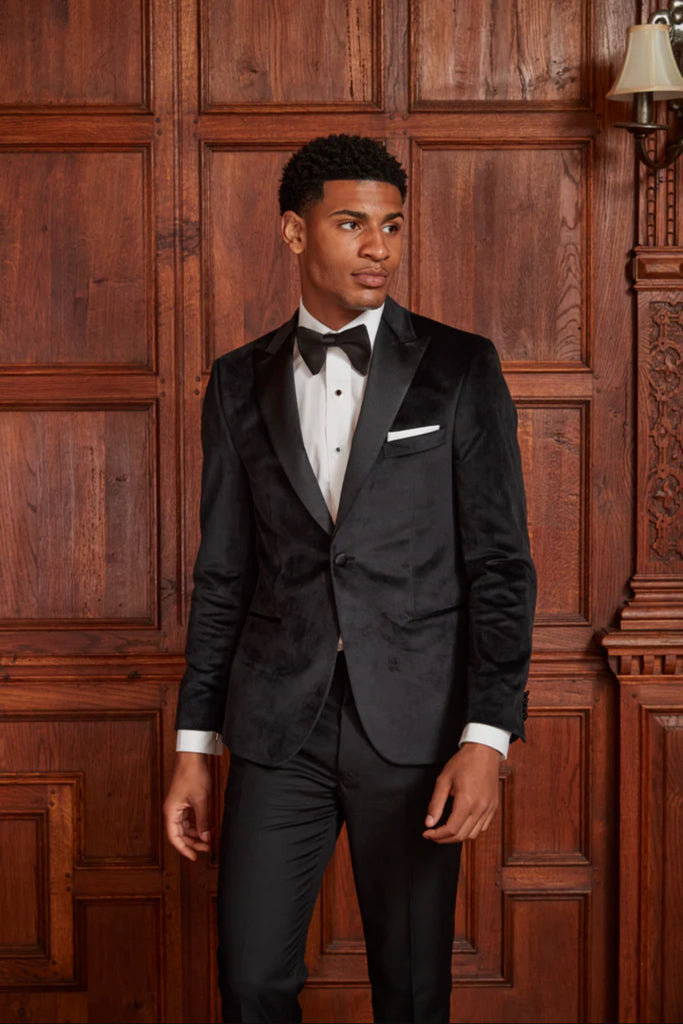 Carlton Black Velvet Jacket (Separates) by Couture 1910