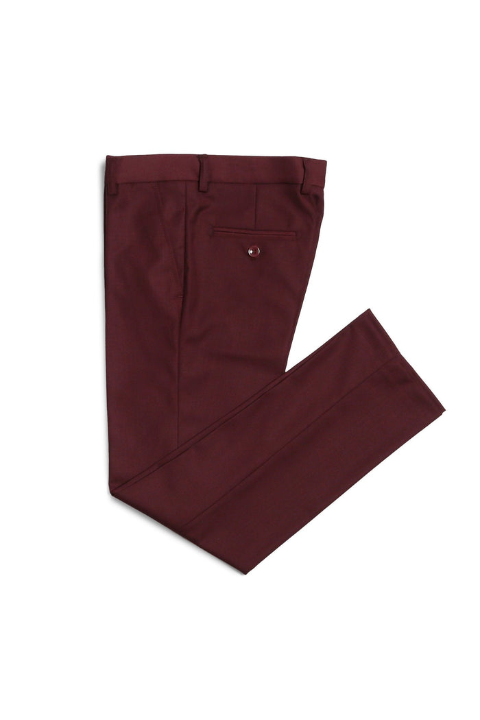 Jax Kids Burgundy Suit 5-Piece Set by Ferrecci
