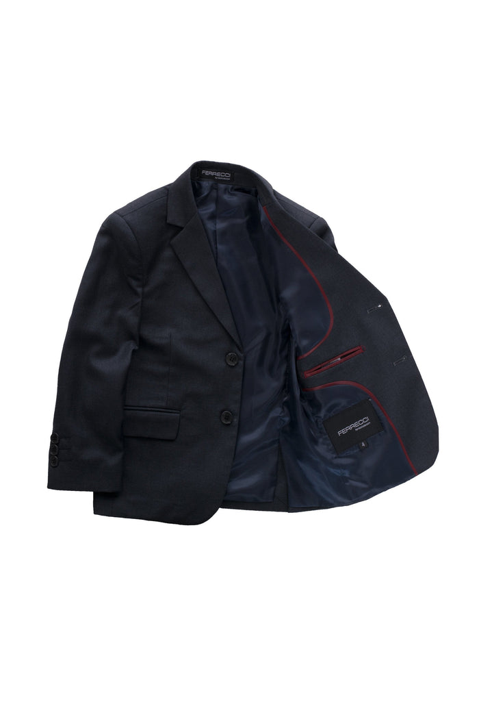 Jax Kids Charcoal Suit 5-Piece Set by Ferrecci