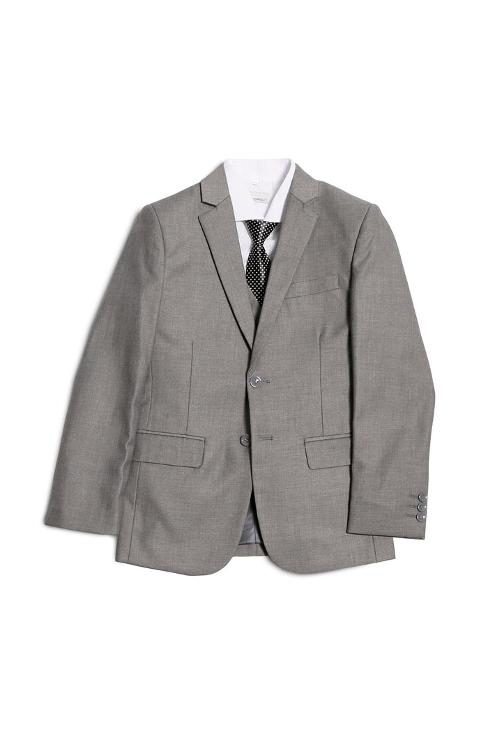 Jax Kids Light Grey Suit 5-Piece Set by Ferrecci