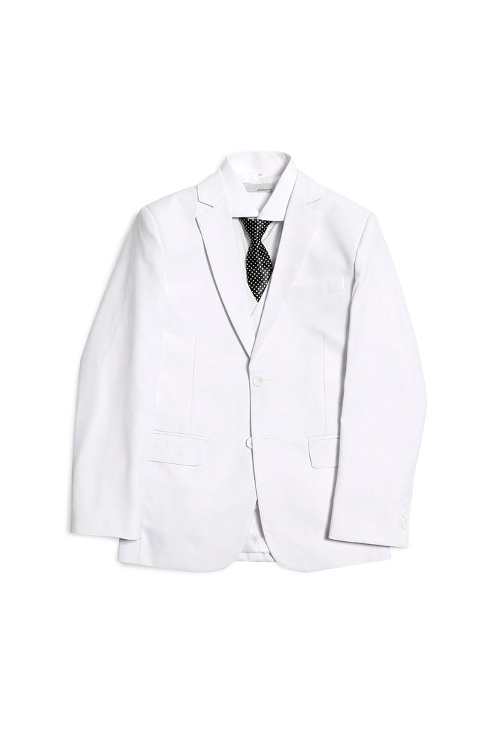 Jax Kids White Suit 5-Piece Set by Ferrecci