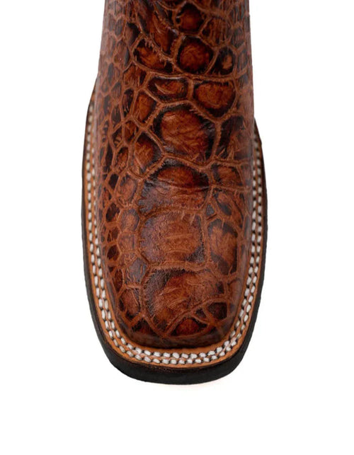 Ferrini Women's Kai Square Toe Boots Turtle Print - Light Brown Ferrini USA