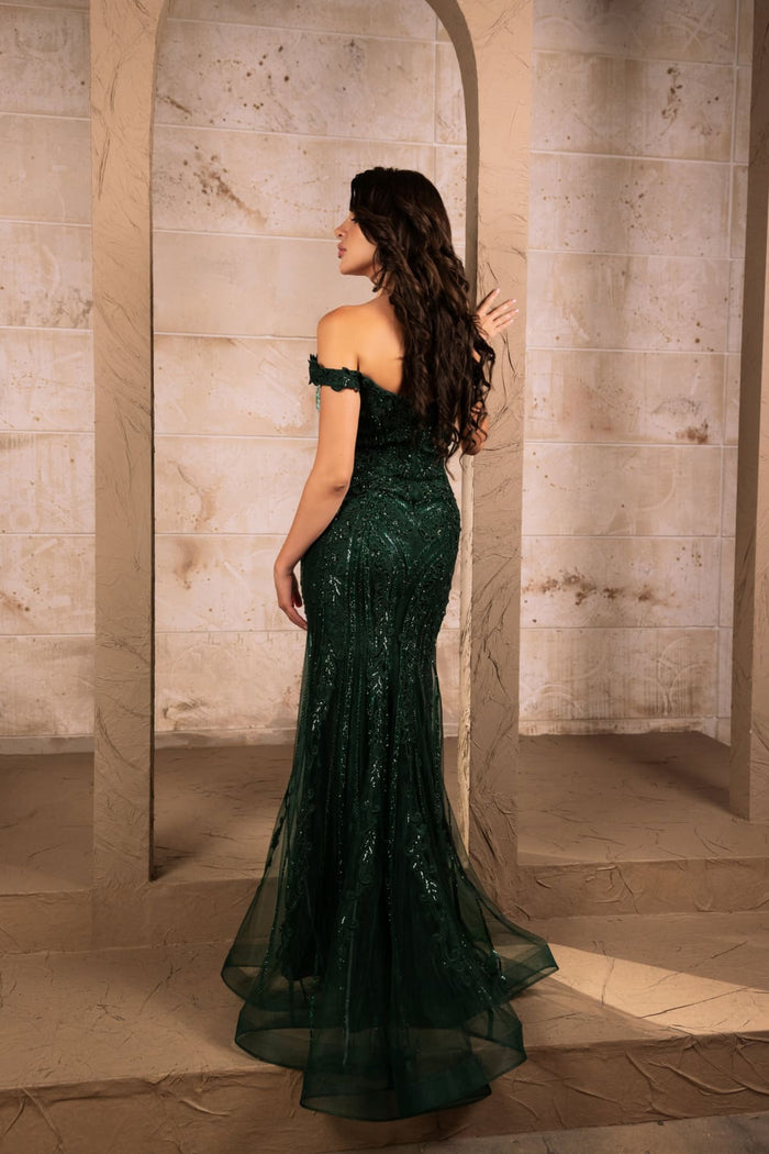 Formal Dress Beaded Mermaid Prom Gown By Royal Queen RQ8157-New Collection