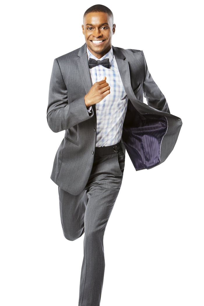 Patrick Plaid Spread Collar Slim Fit Tuxedo Shirt by Formal Shirts