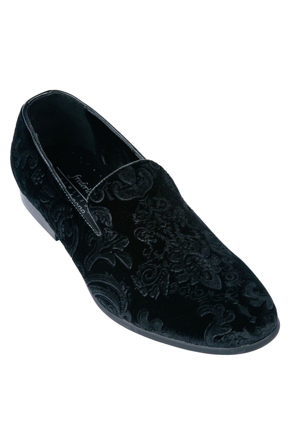 Marcel Black Velvet Frederico Leone Tuxedo Shoes – SuitUSA