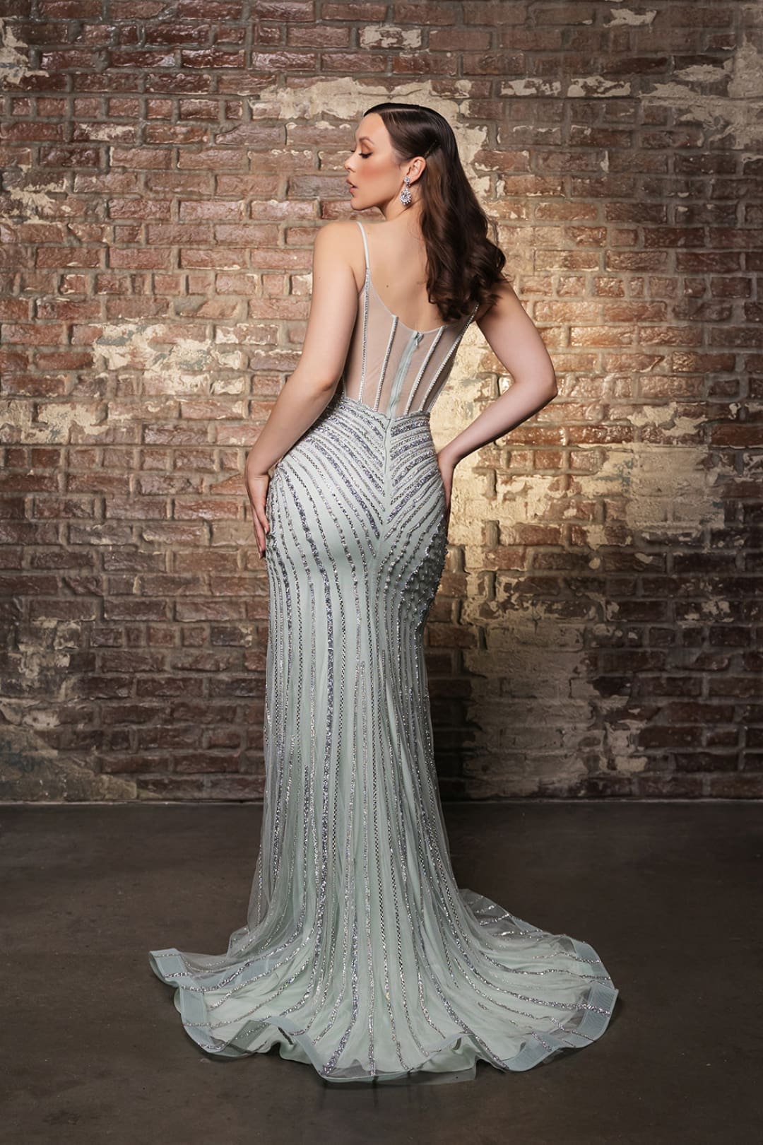 Gala Dress Sweetheart High Slit Sheath Prom Gown By Royal Queen RQ8156