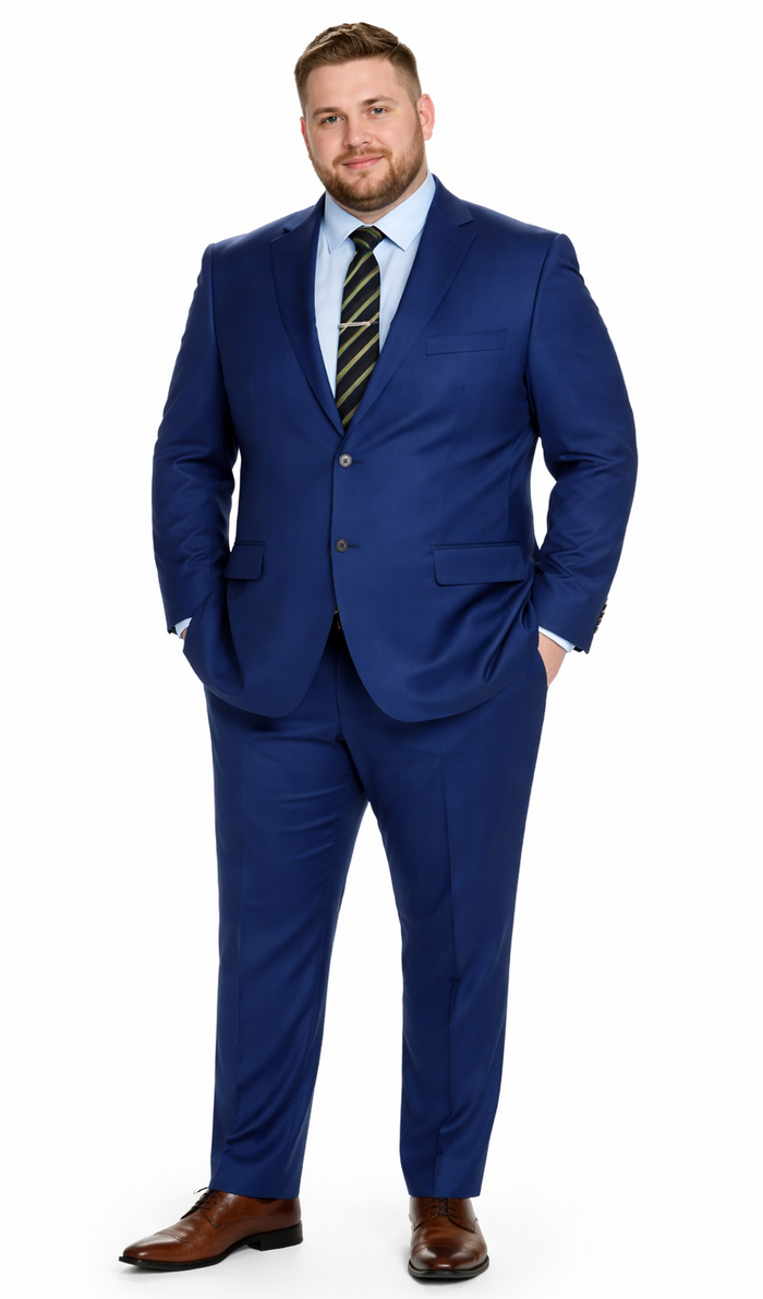 Galante Uomo Made in Italy Blue Suit by Usamensoutlet