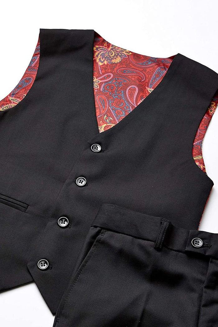 Austin Kids Black 5-Piece Suit (Geoffrey Beene / AXNY)