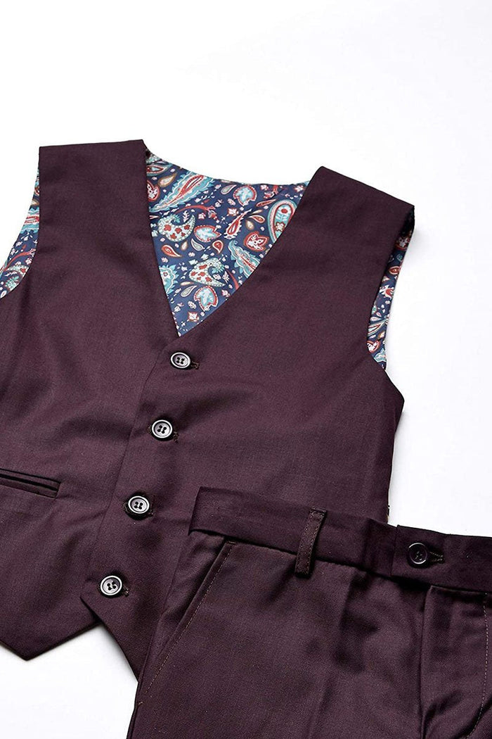 Austin Kids Burgundy 5-Piece Suit (Geoffrey Beene / AXNY)