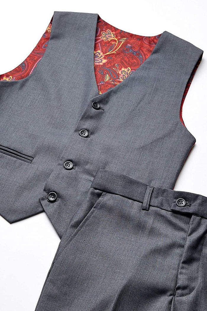 Austin Kids Charcoal 5-Piece Suit (Geoffrey Beene / AXNY)