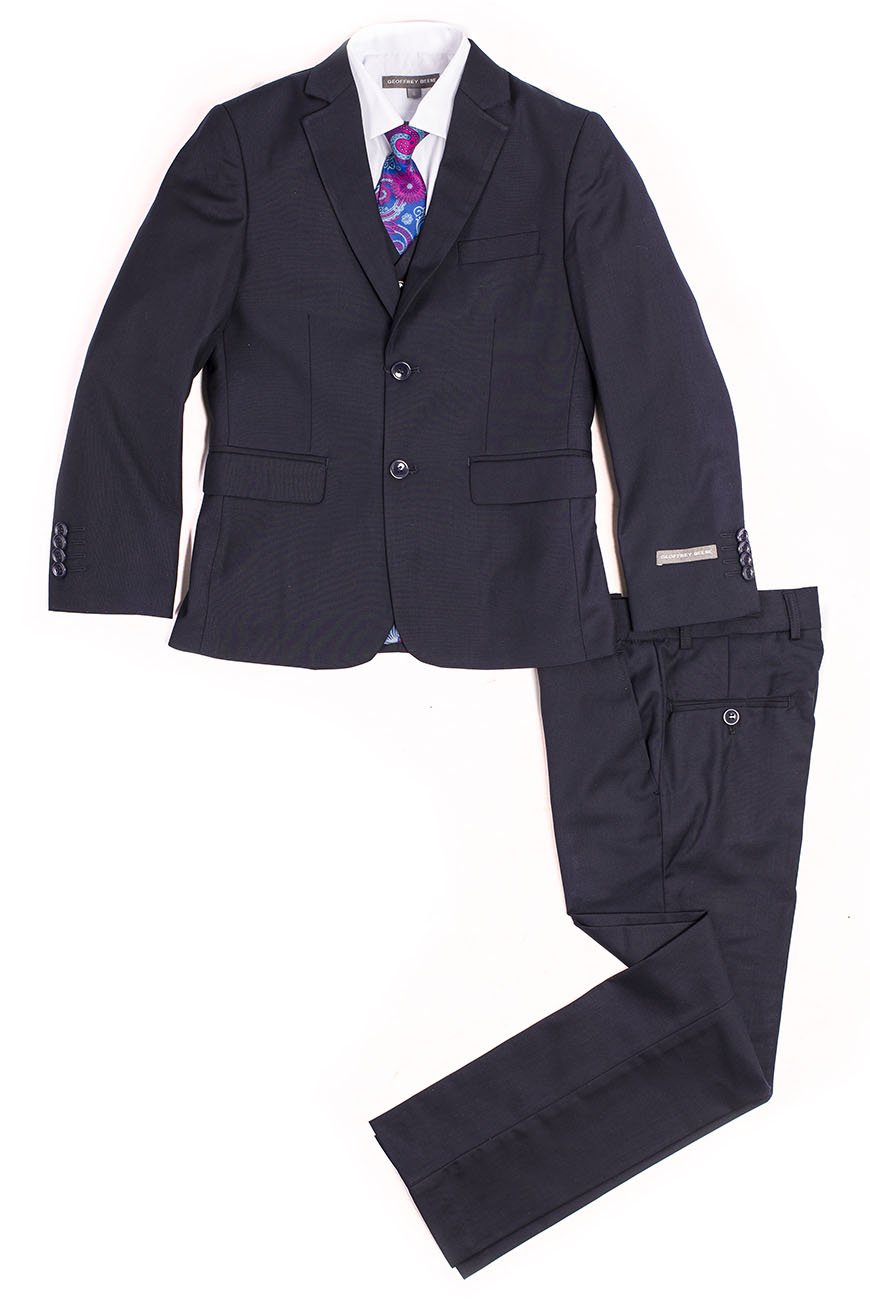 Austin Kids Navy 5-Piece Suit (Geoffrey Beene / AXNY)