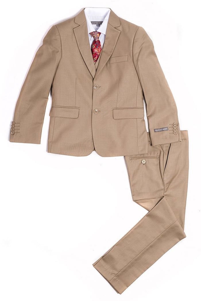 Austin Kids Tan 5-Piece Suit (Geoffrey Beene / AXNY)