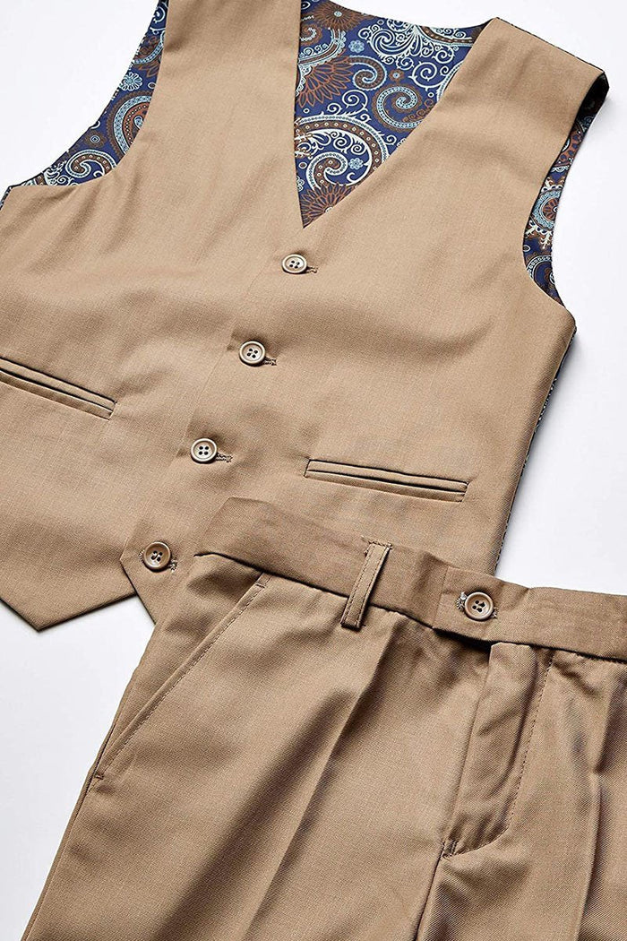 Austin Kids Tan 5-Piece Suit (Geoffrey Beene / AXNY)