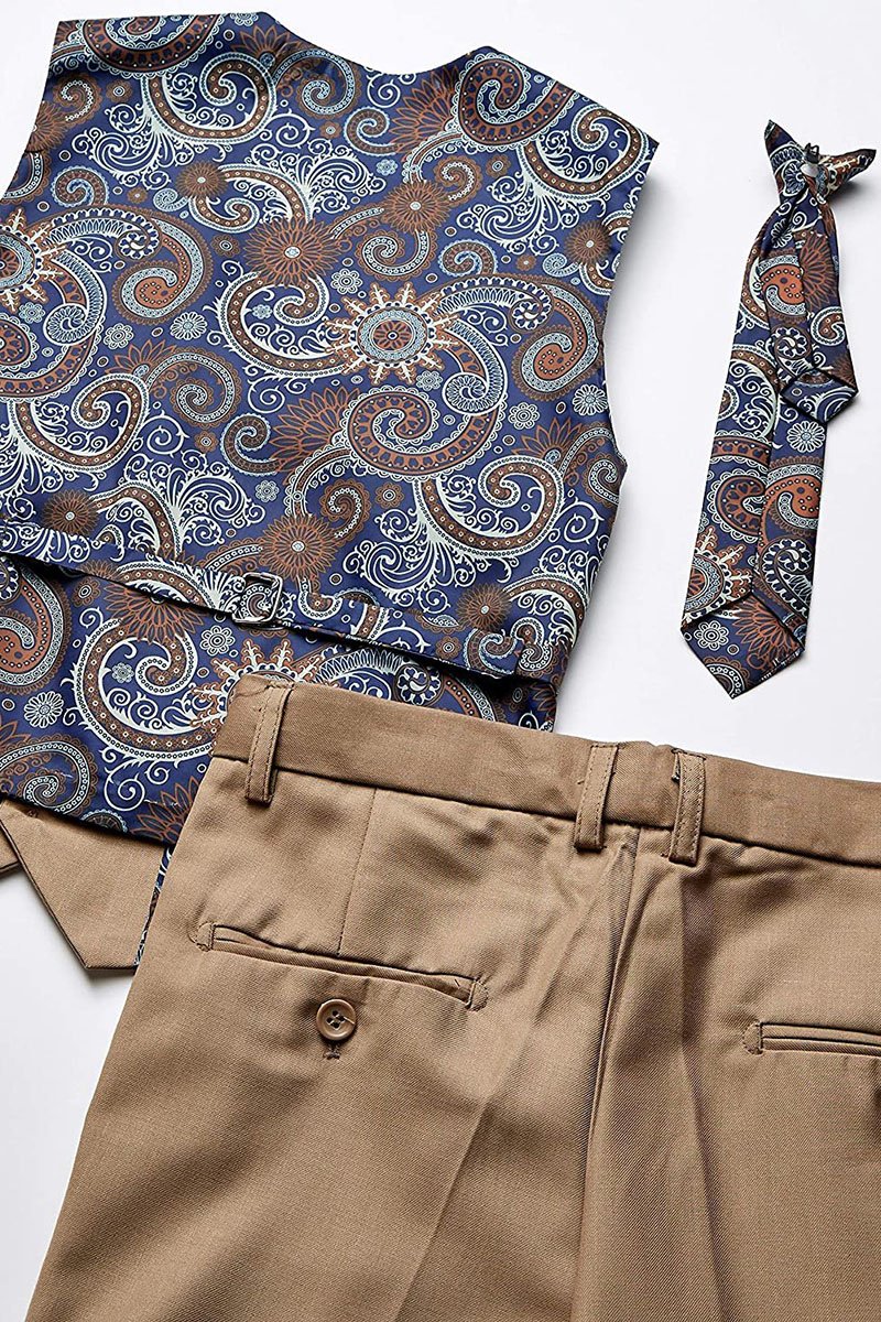 Austin Kids Tan 5-Piece Suit (Geoffrey Beene / AXNY)