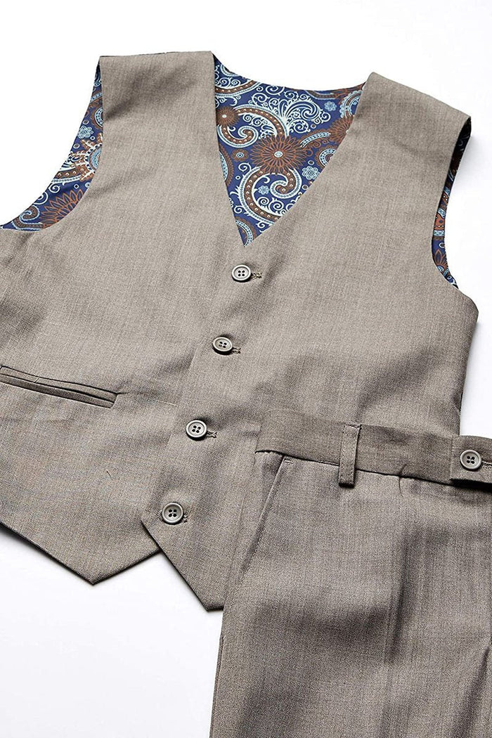 Austin Kids Taupe 5-Piece Suit (Geoffrey Beene / AXNY)