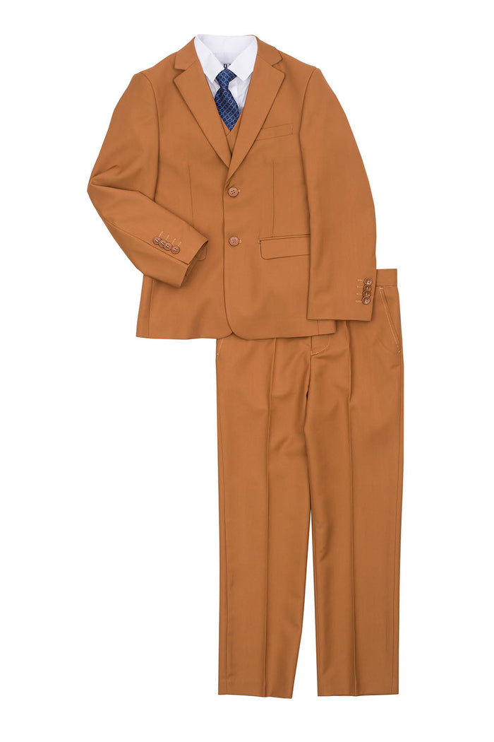 Austin Kids Chestnut 5-Piece Suit (Geoffrey Beene / AXNY)