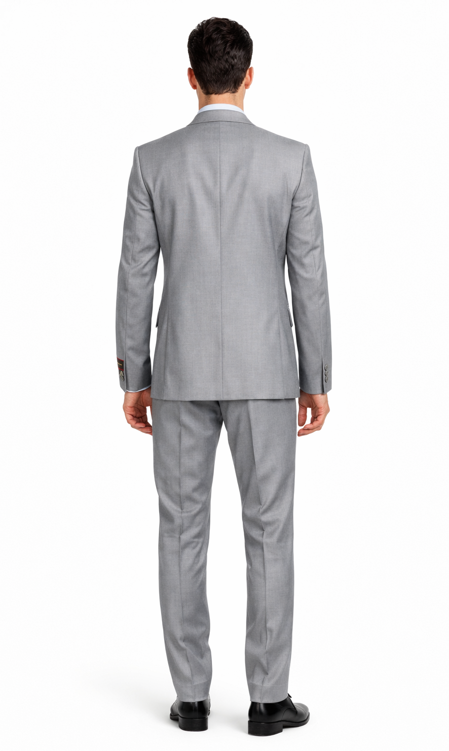 Giorgio Fiorelli Grey Two-Button Suit + Vest