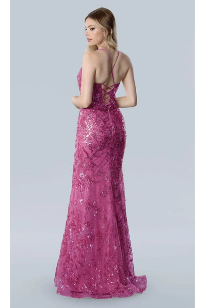 Gold Prom Dress Glitter Formal Evening Gown Stella Couture 25132