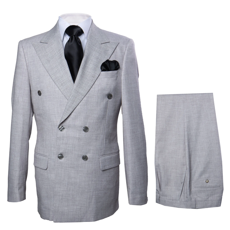Classic Fit in Grey Color by Rossiman