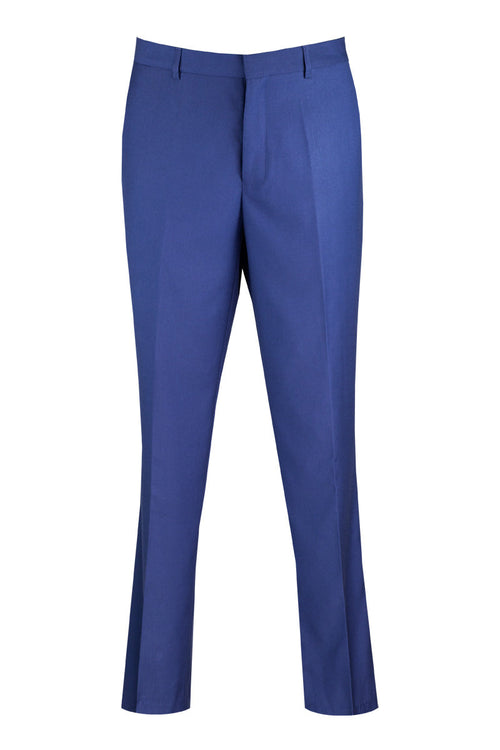 Burgundy Men's Modern Fit Wool Dress Pants - Stylish Comfort by Vinci