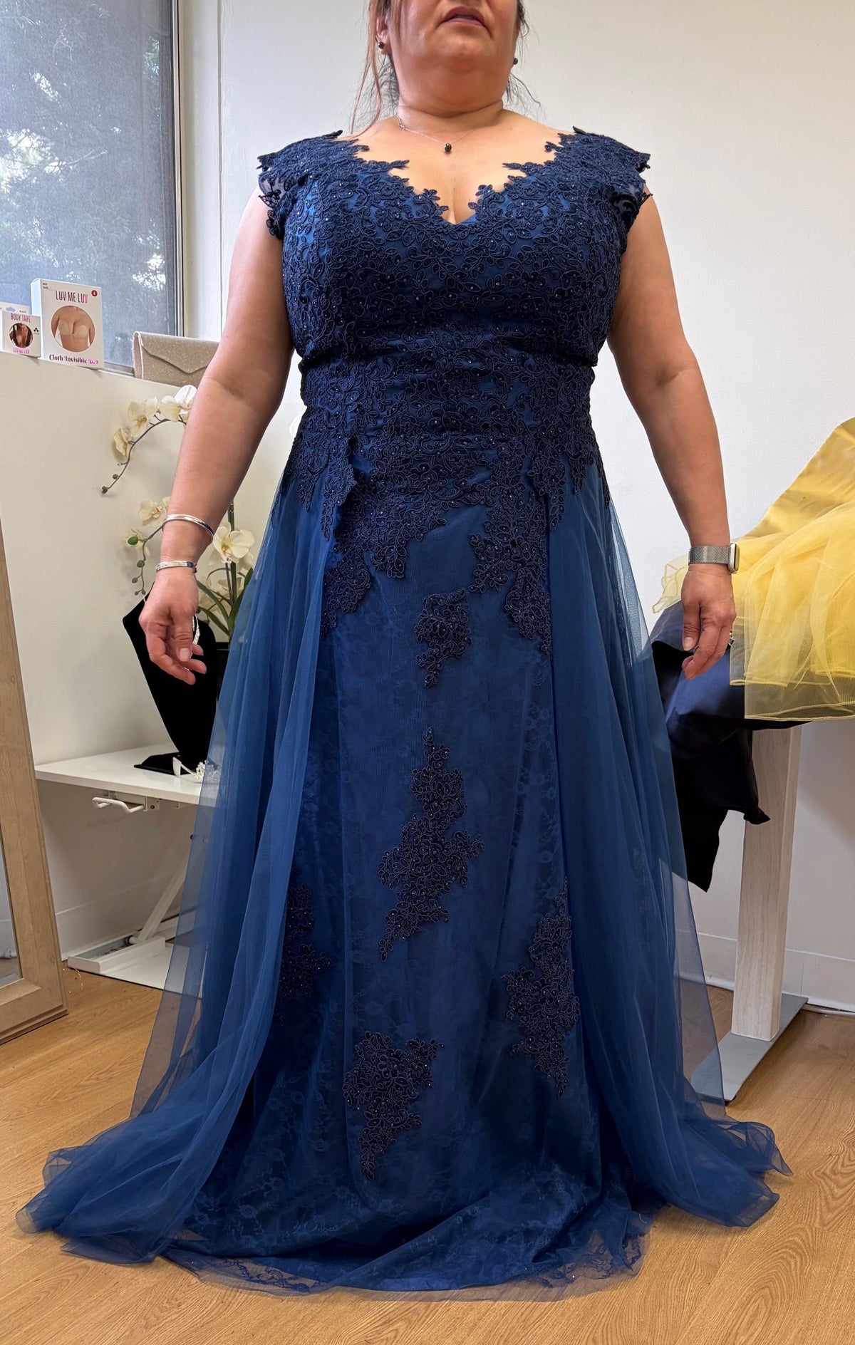 May Queen MQ1799 Special Occasion A-line Embroidered Formal Dress