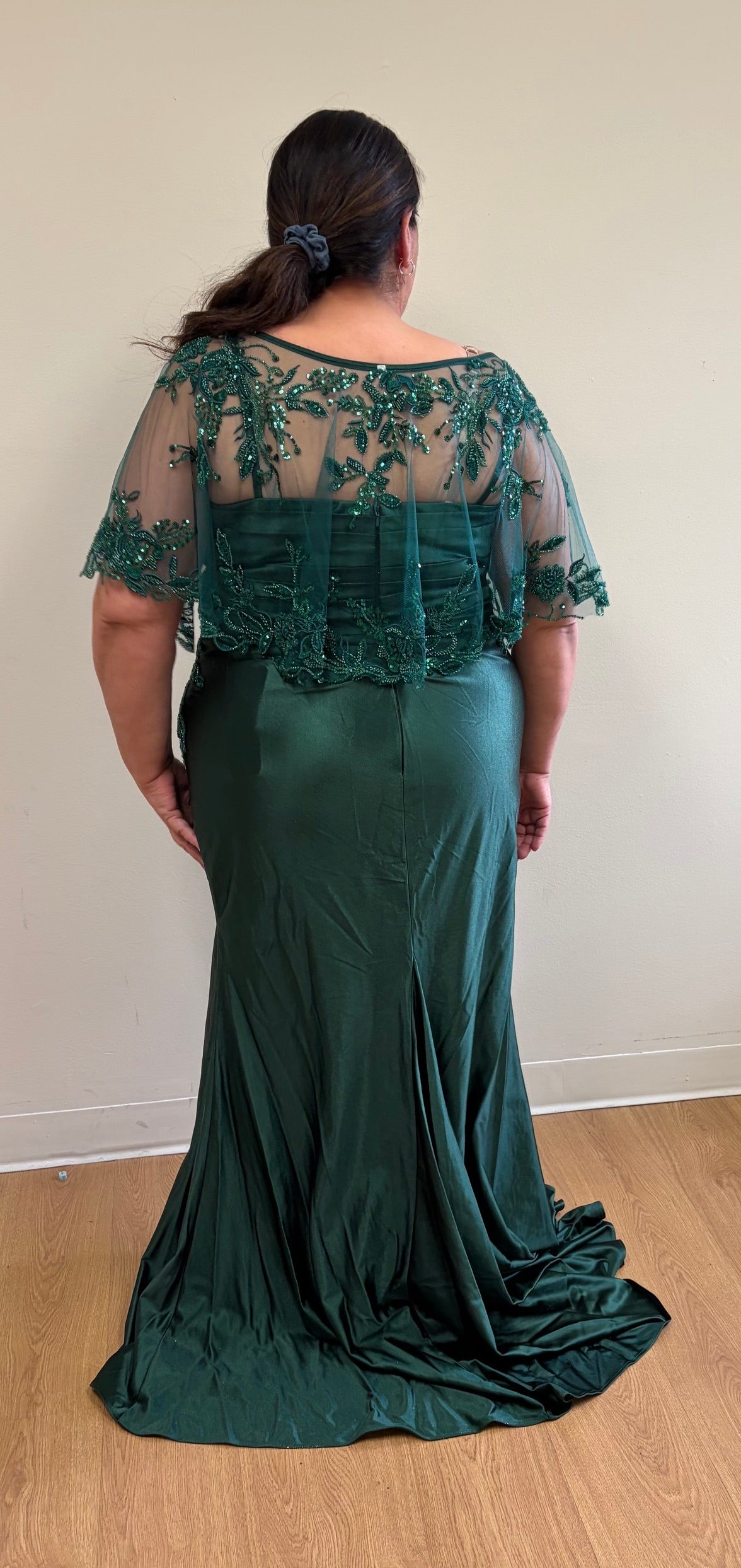 Sequin Lace Mermaid Mother of the Bride Gown By May Queen MQ2173