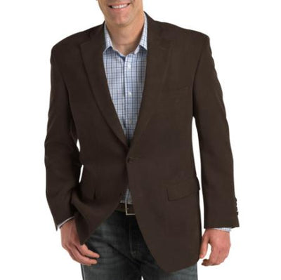 Men's Brown 2 Button Fashion Dress Casual Blazer by Menssuitsatlantain