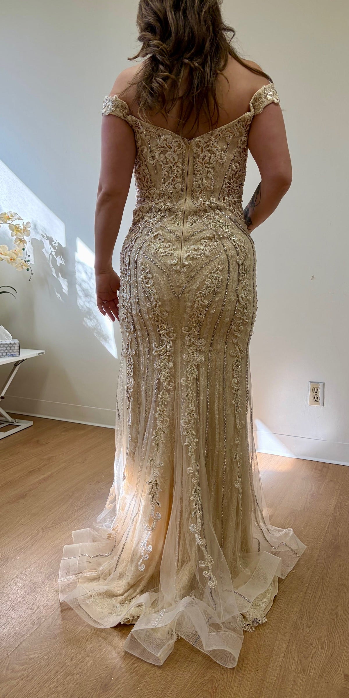 Formal Dress Beaded Mermaid Prom Gown By Royal Queen RQ8157-New Collection