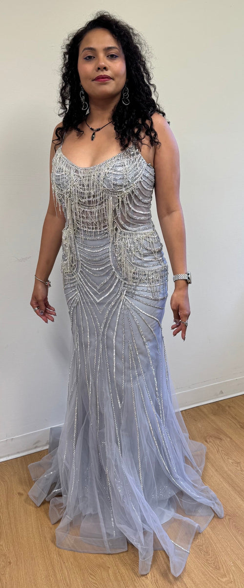 Prom Dress Scoop Neck Mermaid Evening Gown By Royal Queen RQ8167