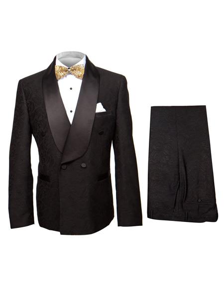 Rossiman Rossi Men’s Formal Suit - Stylish Tailored Dress Suit by Rossi Man - Italian Slim Fit Luxury Formalwear USA Men's Outlet