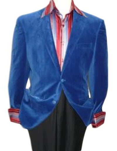 Men's blazer Jacket Royal Blue Velvet Cheap Priced Unique Fashion Designer Men's Dress Sale Jacket by mensitalyin