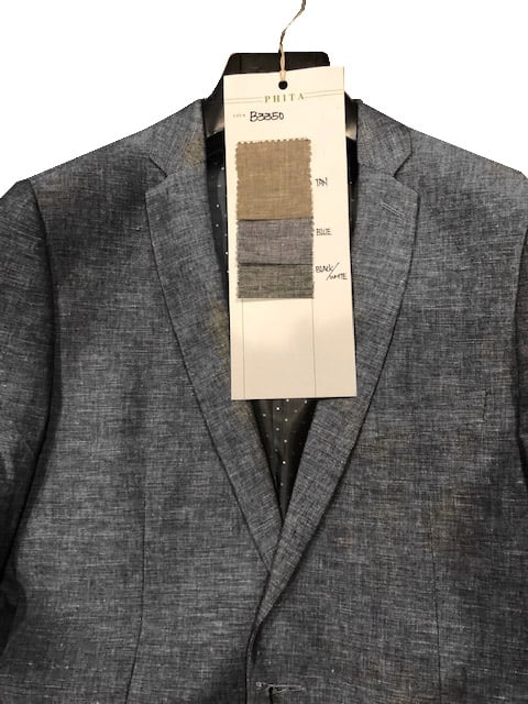 Summer Linen Blazer Gray mensusain
