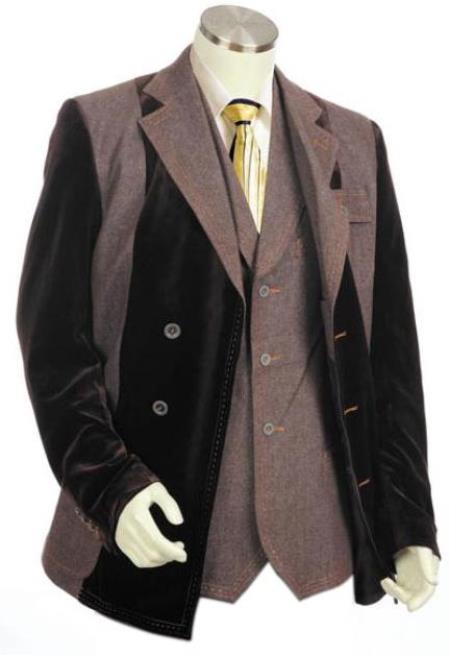 Men's Denim blazer by Menssuitsatlantain