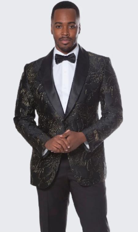Men's Cheap Priced Fashion Big And Tall Plus Size Sport Coats Jackets Cheap Blazer Jacket Black