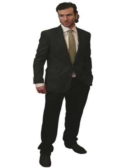 Hunter Green Blazer - Dark Green Blazer mensusa