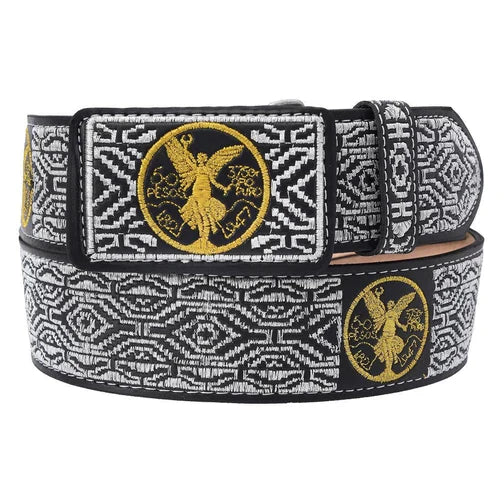 Cinto Vaquero Bordado Ancho 2”