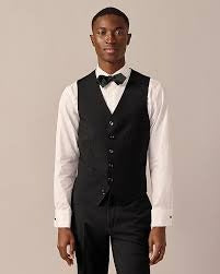 J.Crew: Ludlow Slim-fit Tuxedo Vest In Italian Wool For Men Tuxedo by Vest Tuxedo by Vest