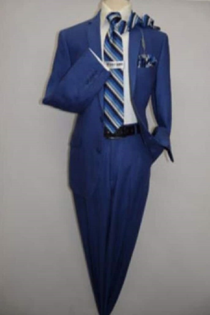 Mens Big and Tall Linen Suits - Indigo ~ Cobalt Blue ~ Teal New Blue Summer Fabric Suit – SuitUSA