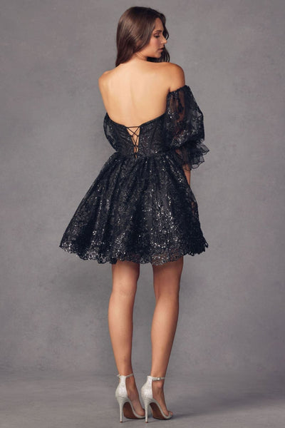 Dama Dresses for Quinceanera in Black Style 895 Quince Outfit